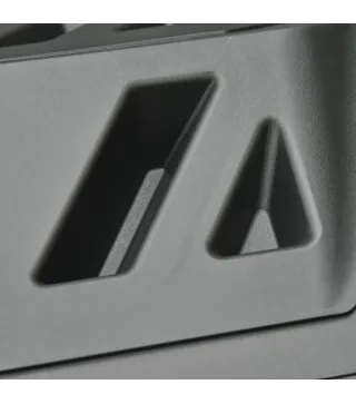 Compostador de Tambor Giratorio con Capacidad 160 Litros de Doble Cámara y Ventilación Marco de Acero 71x65x96cm Negro