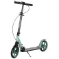 Patinete Plegable para Adultos y Niños de +14 Años Scooter con Manillar Ajustable 91,5x36,5x91-104 cm Verde