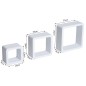 Juego de 3 Cubos Estantes de Pared Juego de 3 Cubos Estantes de Pared