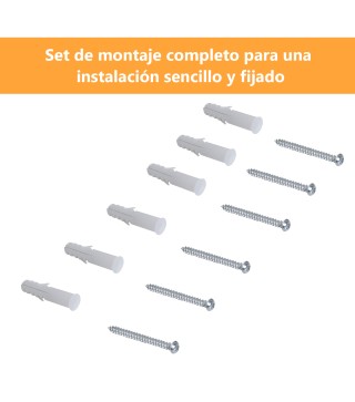 Juego de 3 Cubos Estantes de Pared