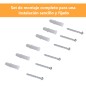 Juego de 3 Cubos Estantes de Pared Juego de 3 Cubos Estantes de Pared