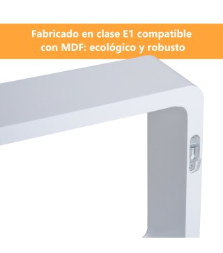 Juego de 3 Cubos Estantes de Pared