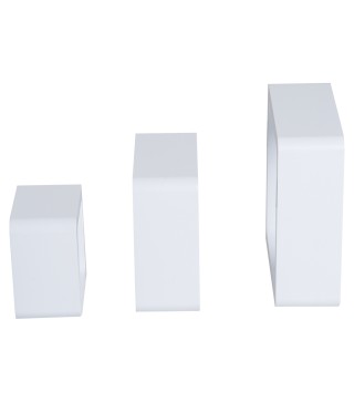 Juego de 3 Cubos Estantes de Pared