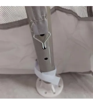 Carpa de Jardín 3x3 m Cenador Gazebo con 4 Mosquiteras Laterales Techo Doble 8 Orificios de Drenaje Marco de Metal Gris