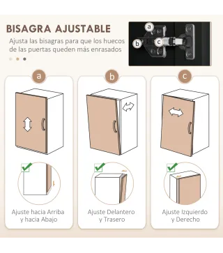 Alacena de Cocina Armario de Almacenaje Multifuncional con 4 Puertas y Estantes Ajustables 60x30x170,5 cm Negro