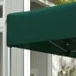 Techo de Repuesto para Carpa Plegable de Tela Oxford 3x3 m con Techo Puntiagudo Impermeable y Anti-UV Verde Oscuro