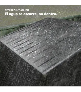 Caseta de Jardín Exterior 190x131x188 cm Cobertizo Metálico con 2 Ventilaciones y Puerta para Herramientas Gris