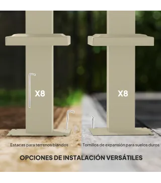 Pérgola con Techo Retráctil Pérgola de 3x3 m con Cierre Magnético Protección UV30+ Pabellón para Jardín Patio Caqui