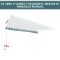 Toldo Manual Plegable