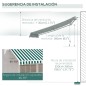 Toldo Manual Plegable