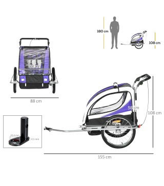 Remolque para Bicicleta