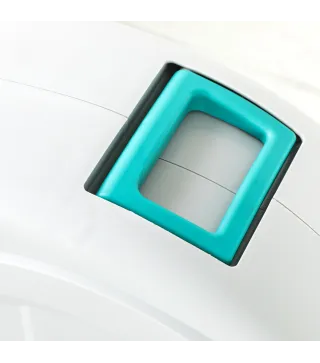 Manguera Retráctil de Pared con Carrete de 25+2 m con Bloqueo Retorno Automático y Boquilla de 7 Funciones y Giro 180°