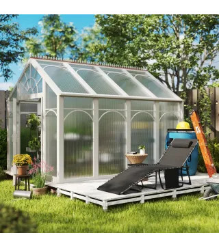 Tumbona Plegable con Respaldo Ajustable Reposacabezas Bolsillo Lateral Bandeja y Estructura de Acero 190x60x31 cm Negro