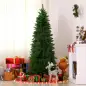 Árbol de Navidad Artificial Árbol con Soporte 210cm 865 Ramas Verde