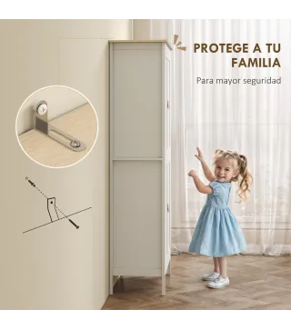 Alacena de Cocina Alta con Luz LED Sensor de Movimiento Iluminación Regulable en 3 Colores Blanco