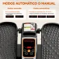 Mini Elíptica Eléctrica Silencioso con 12 Velocidades Modo Manual y Automático Control Remoto y Pantalla LED Negro