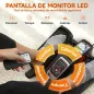 Mini Elíptica Eléctrica Silencioso con 12 Velocidades Modo Manual y Automático Control Remoto y Pantalla LED Negro