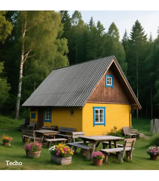 Juego de 12 Paneles para Tejado de Acero Galvanizado 7m² para Caseta de Herramientas Cobertizo 129x45cm Gris Claro