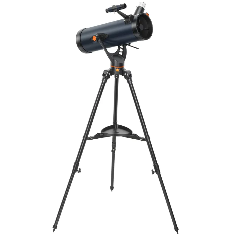 Telescopio Reflector Astronómico para Adultos y Principiantes Apertura 114 mm con Trípode Ajustable Bolsa