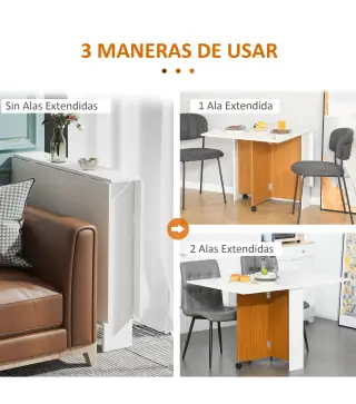 Mesa Plegable con Ruedas