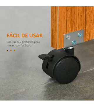 Mesa Plegable con Ruedas