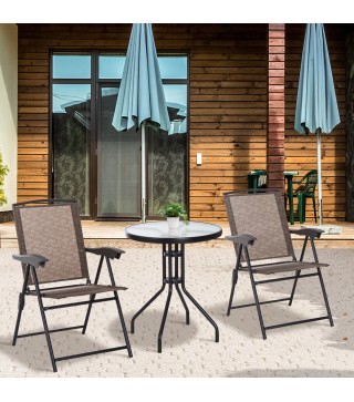 Conjunto Mesa y 2 Sillas