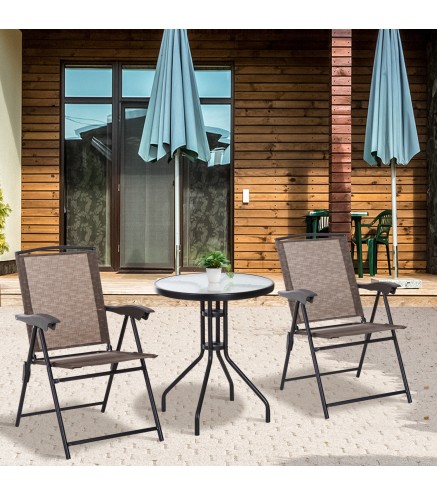 Conjunto Mesa y 2 Sillas