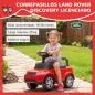 Coche Correpasillos con Licencia de Land Rover para Niños 18-36 Meses con Almacenaje Bocina Sonidos de Motor Rojo