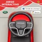 Coche Correpasillos con Licencia de Land Rover para Niños 18-36 Meses con Almacenaje Bocina Sonidos de Motor Rojo