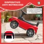 Coche Correpasillos con Licencia de Land Rover para Niños 18-36 Meses con Almacenaje Bocina Sonidos de Motor Rojo
