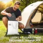 Cargador Solar Plegable 36W Panel Solar Portátil con Puertos USB-A y Tipo-C IP67 Superficie de ETFE para Teléfonos