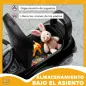Correpasillos para Niños de 18-36 Meses Mercedes-Benz Clase C con Bocina Sonidos de Motor y Espacio de Almacenaje Negro