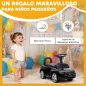 Correpasillos para Niños de 18-36 Meses Mercedes-Benz Clase C con Bocina Sonidos de Motor y Espacio de Almacenaje Negro