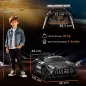 Coche Eléctrico para Niños Mercedes-AMG GT3 Evo con Mando a Distancia Motor Doble Ruedas Auxiliares Asa Música Negro