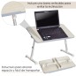 Mesa de Ordenador Ajustable y Plegable Mesa de Ordenador Ajustable y Plegable