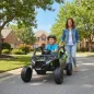 Coche Eléctrico para Niños 12V con Licencia Kawasaki Teryx KRX 1000 Control Remoto Suspensión Trasera Negro