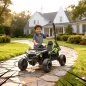 Coche Eléctrico para Niños 12V con Licencia Kawasaki Teryx KRX 1000 Control Remoto Suspensión Trasera Negro
