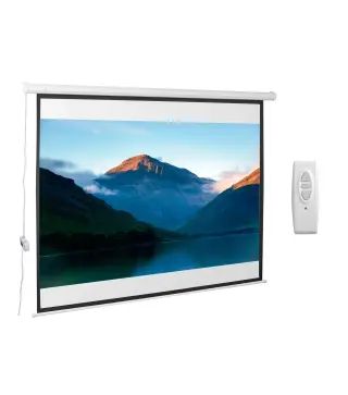 Pantalla del Proyector Eléctrica
