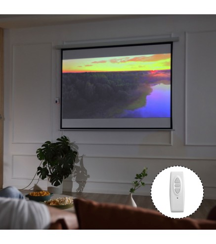 Pantalla del Proyector Eléctrica