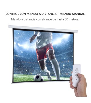 Pantalla del Proyector Eléctrica