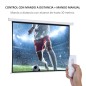 Pantalla del Proyector Eléctrica Pantalla del Proyector Eléctrica