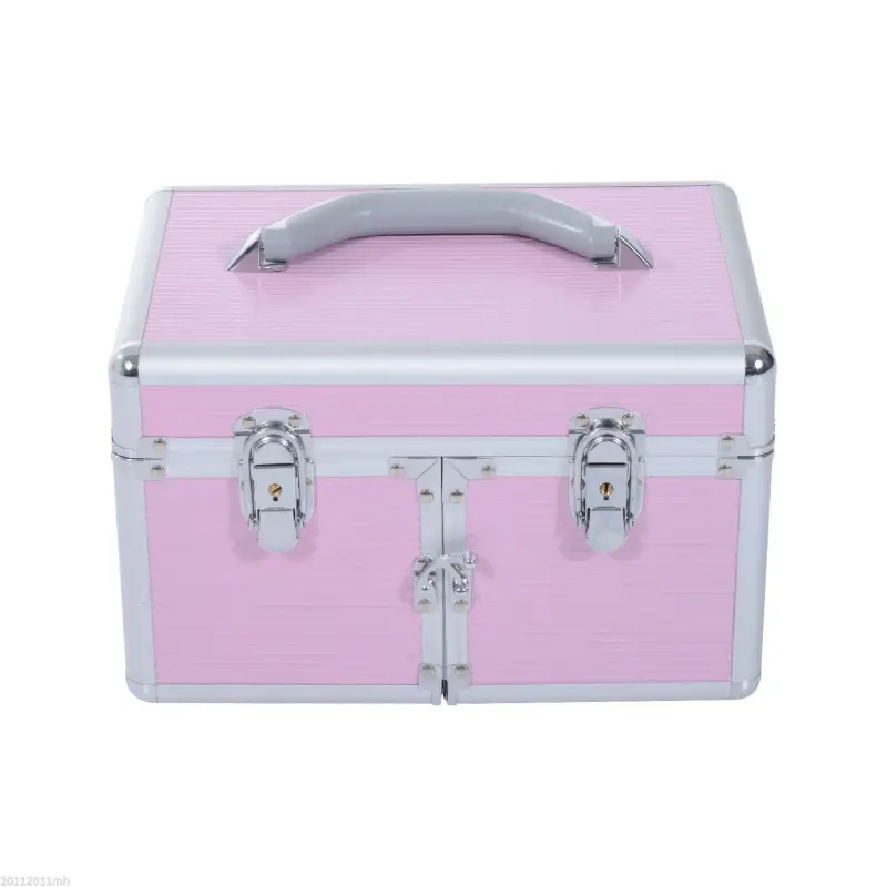 Maletín de Maquillaje Organizador Cosméticos Profesional Estuche para Maquillaje Caja de Belleza Portátil Varios Compartimientos