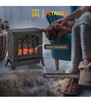 Chimenea Eléctrica de Pie