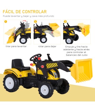Tractor Pedal Excavadora