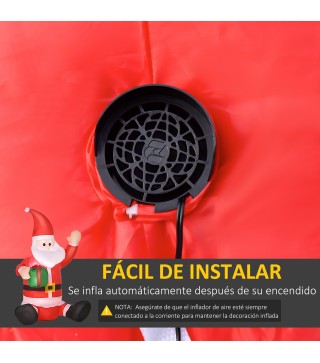 Papá Noel Hinchable