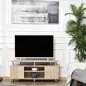 Mesa para TV para Televisores de hasta 55 Pulgadas con 2 Puertas y 2 Estantes para Dormitorio 120x39,5x52 cm Roble Mesa para TV para Televisores de hasta 55 Pulgadas con 2 Puertas y 2 Estantes para Dormitorio 120x39,5x52 cm Roble