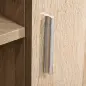 Mesa para TV para Televisores de hasta 55 Pulgadas con 2 Puertas y 2 Estantes para Dormitorio 120x39,5x52 cm Roble Mesa para TV para Televisores de hasta 55 Pulgadas con 2 Puertas y 2 Estantes para Dormitorio 120x39,5x52 cm Roble