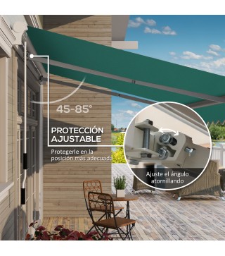 Toldo Manual Plegable