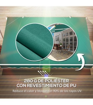 Toldo Manual Plegable