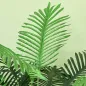 Planta Artificial Decorativa 160 cm Palmera Artificial con Maceta y Hojas para Interior Verde